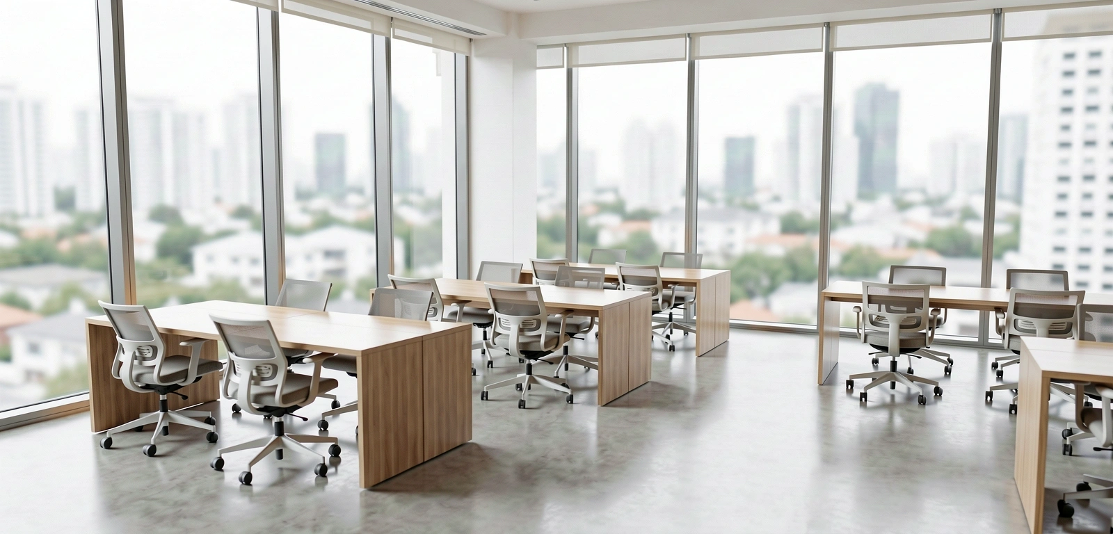 Interior of a sustainable business hub in Kuala Lumpur